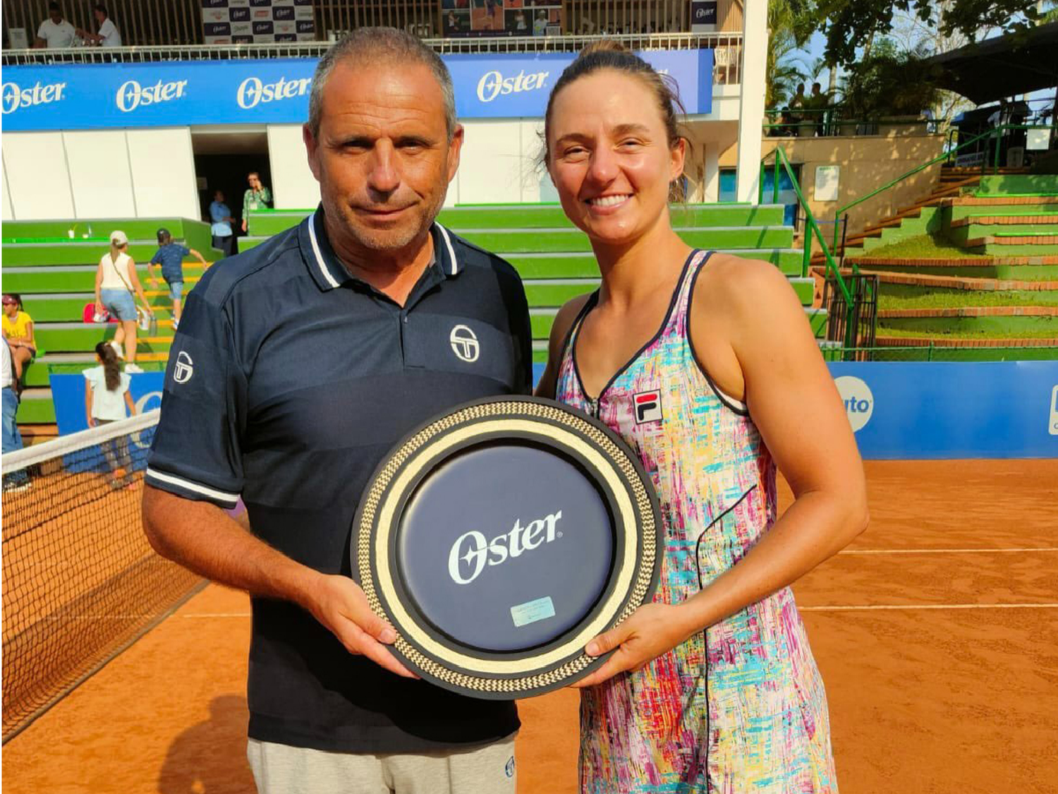 Nadia Podoroska campeona en Colombia