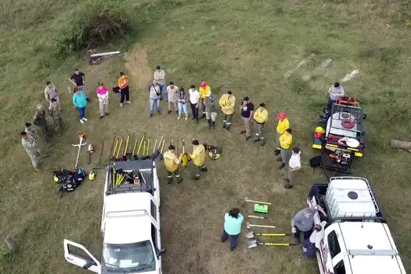 Entre Ríos fortalece su plan de manejo de incendios forestales