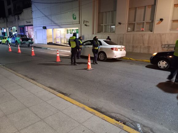 Tránsito: 11 vehículos secuestrados en los controles de nocturnidad en el centro