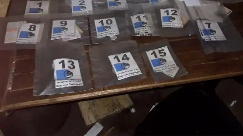 Secuestro de droga en Nogoyá y Villa del Rosario