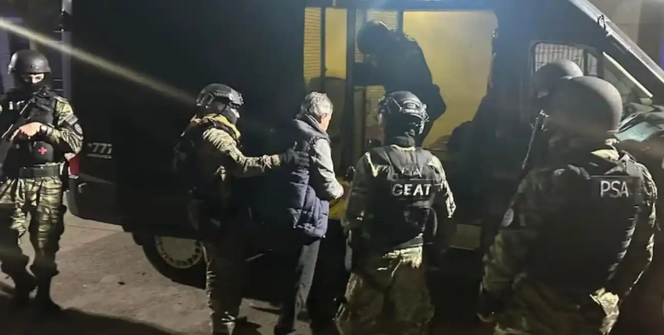 Víctor Boccaccio fue detenido en Rosario.