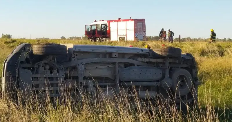Vuelco en la ruta 226: murió una mujer de 80 años y otra de 47 está en estado grave