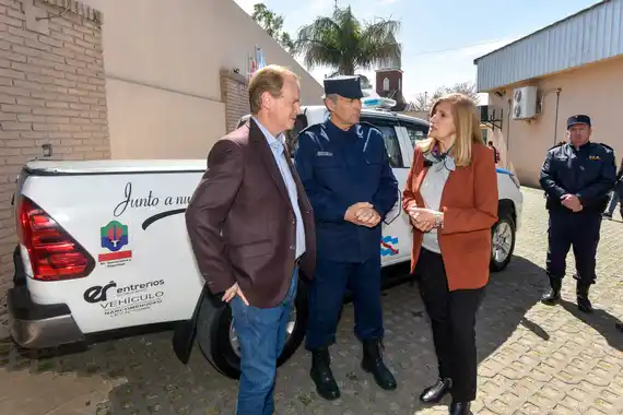 Bordet y Romero presentaron bienes incautados al narcotráfico que se destinarán a la seguridad