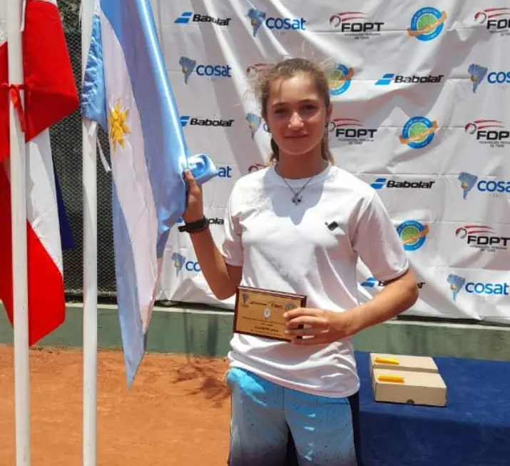 Candela Vázquez ganó su segundo torneo en la gira por Sudamérica