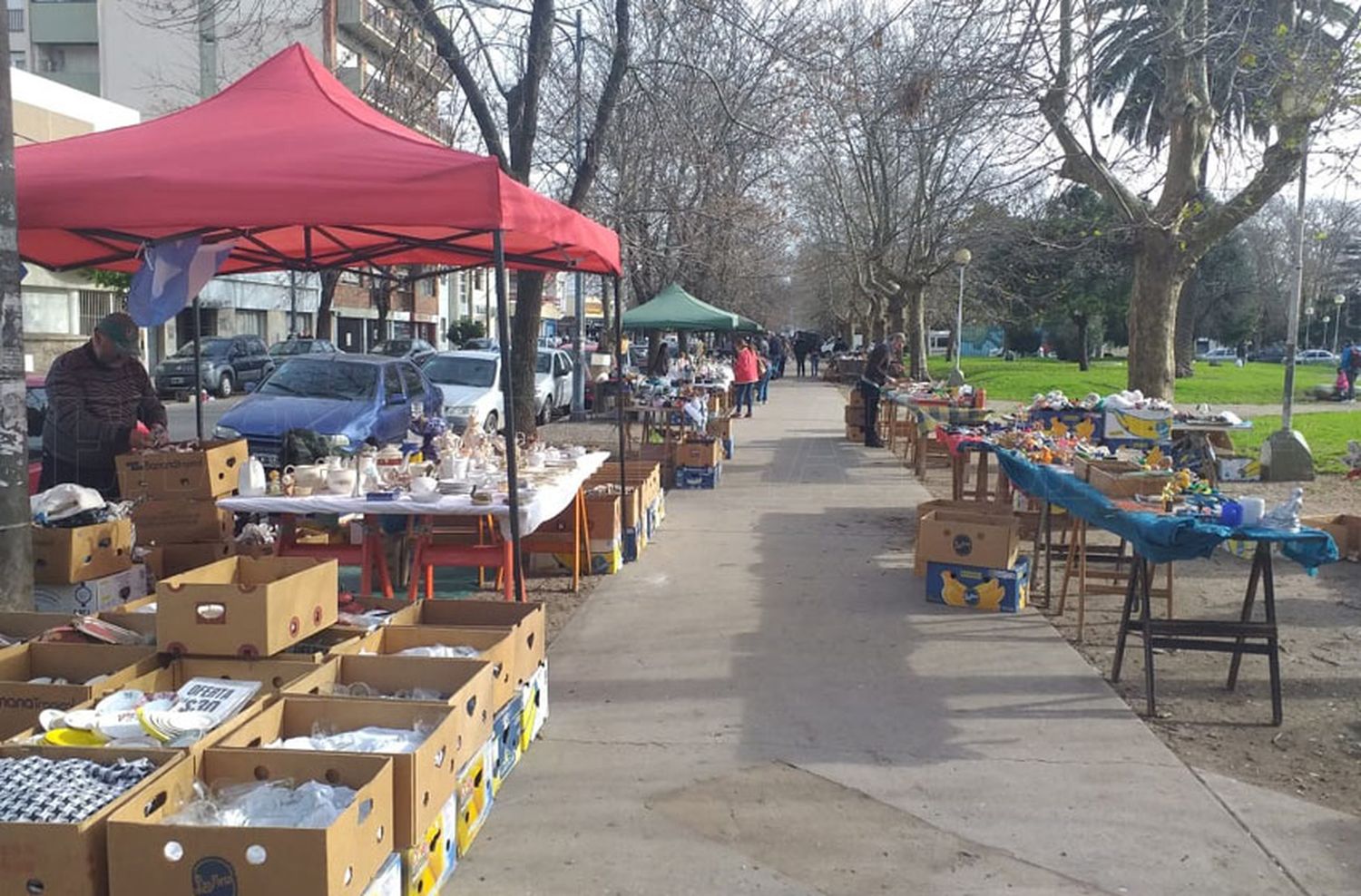 Feriantes de Plaza Rocha presentaron un protocolo para retomar la actividad