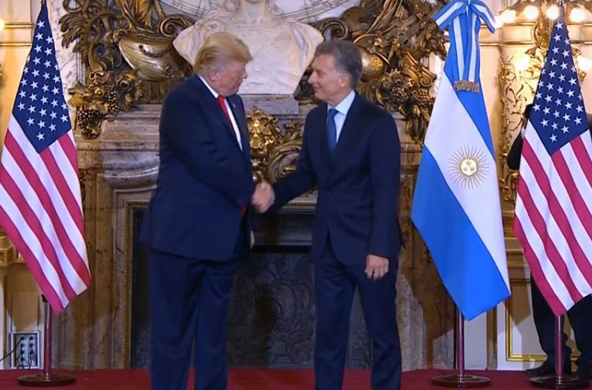 Macri recibió a Trump: «Agradecemos el apoyo de EEUU, sobre todo cuando pasamos momentos difíciles»