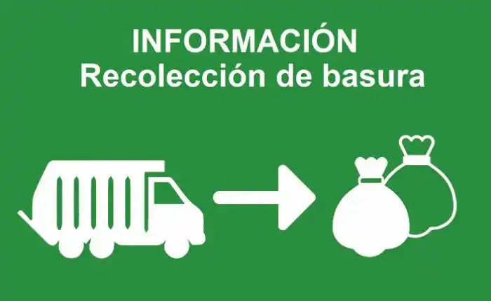 Recolección de residuos durante el feriado  por el 25 de Mayo