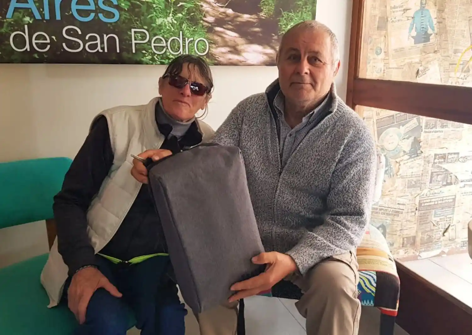 Roberto, el ganador del set matero de Reynes.