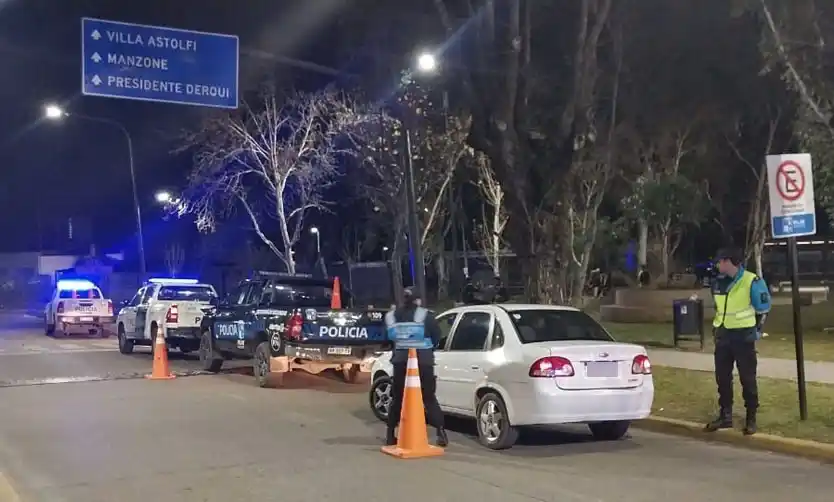 Operativos de seguridad en Pilar dejan 21 detenidos y 15 vehículos secuestrados