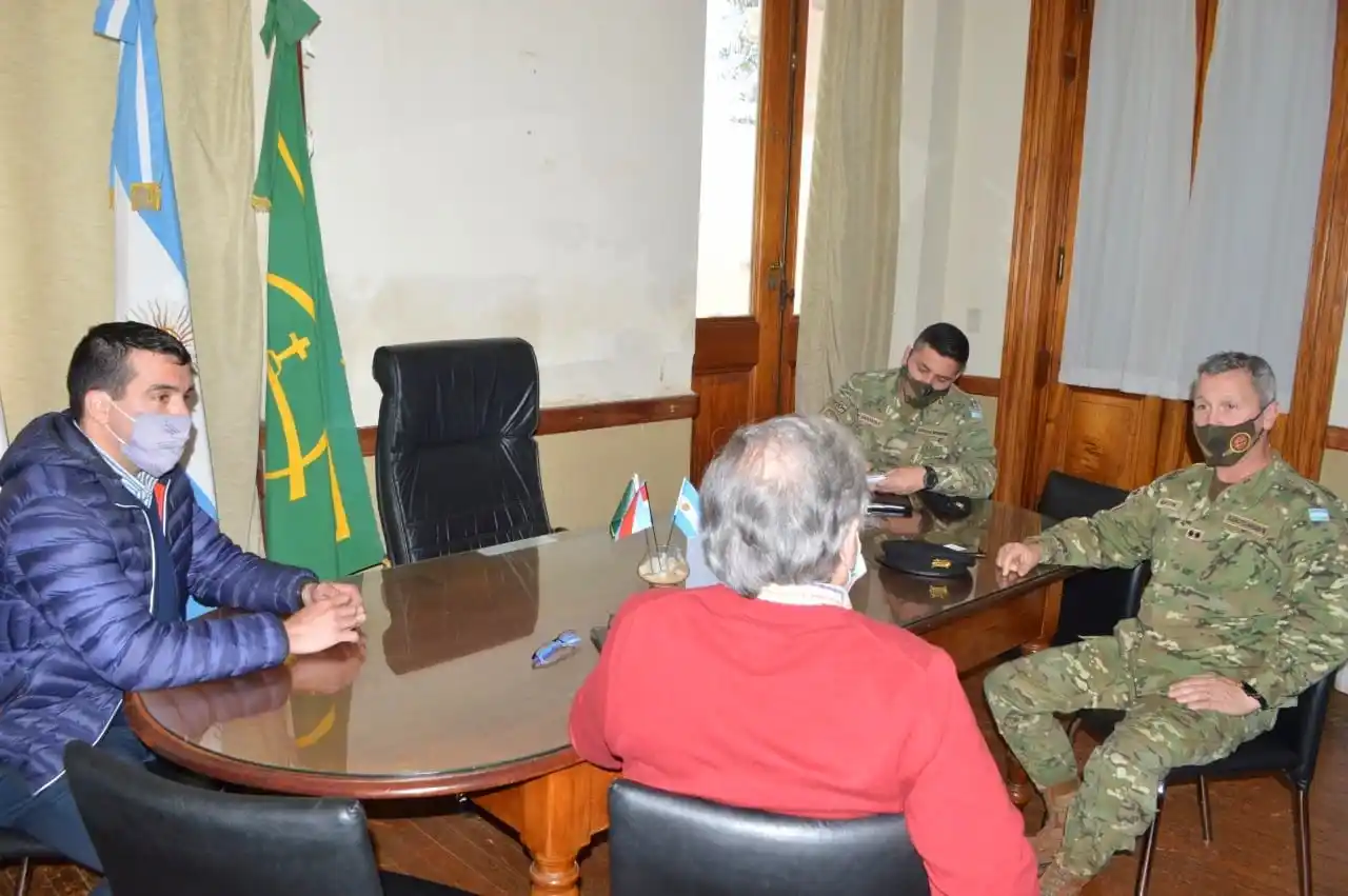 Con vistas a las PASO el Ejército Argentino coordina la logística en Victoria