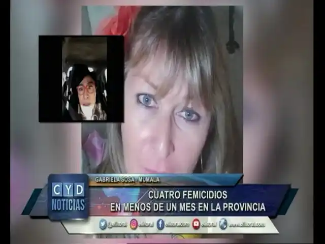 Cuatro femicidios en menos de un mes en la provincia
