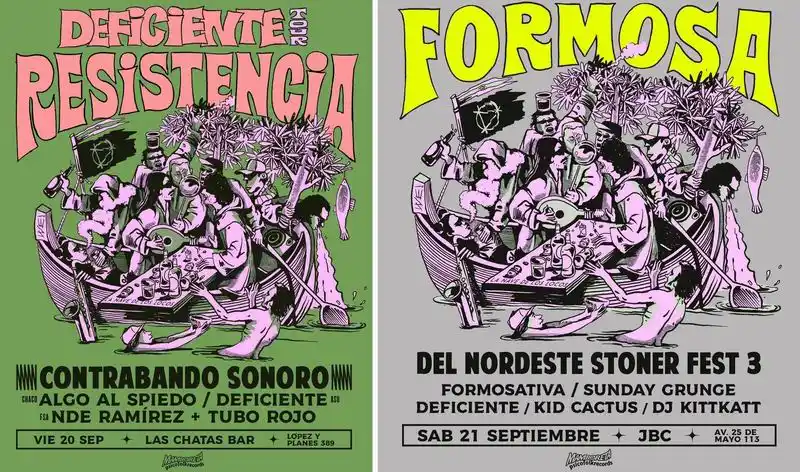 Contrabando sonoro en el NEA