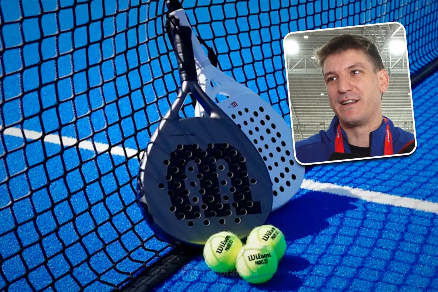Juan Ignacio Artia, jugador de padel de Uruguay | Segunda semana de Juegos Suramericanos en Rafaela con intensa actividad en el Invencible Velódromo
