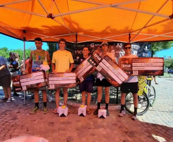 Natalú dio combate en el triatlón de San Lorenzo
