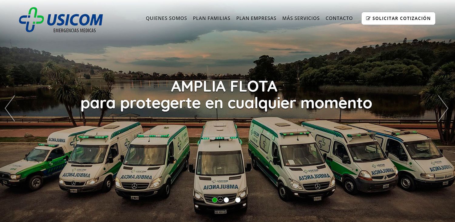 Nueva página web de Usicom