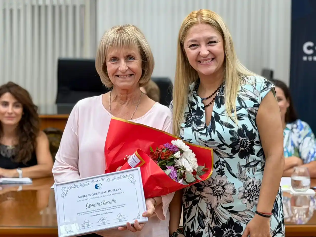 El Concejo Municipal reconoció a mujeres destacadas en una nueva edición de “Mujeres que dejan huellas” - 5