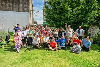 La acción se llevo adelante junto a la institución El Andamio.