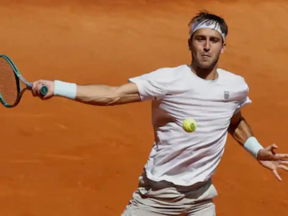 Tomi Etcheverry está en los 8° de final del Madrid Open.Foto:Reuters