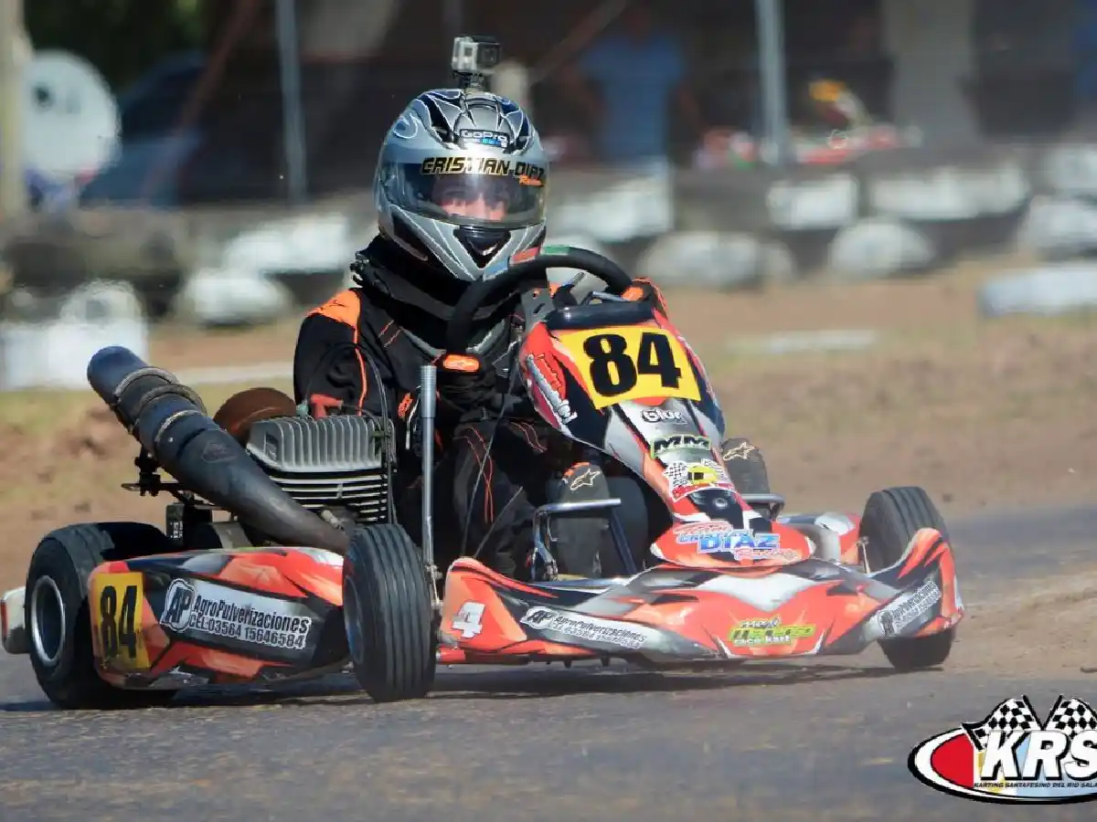 Karting del Salado: Pasó la tercera en Franck
