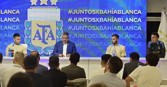 La Selección Argentina jugará un amistoso y lo recaudado será enviado a Bahía Blanca