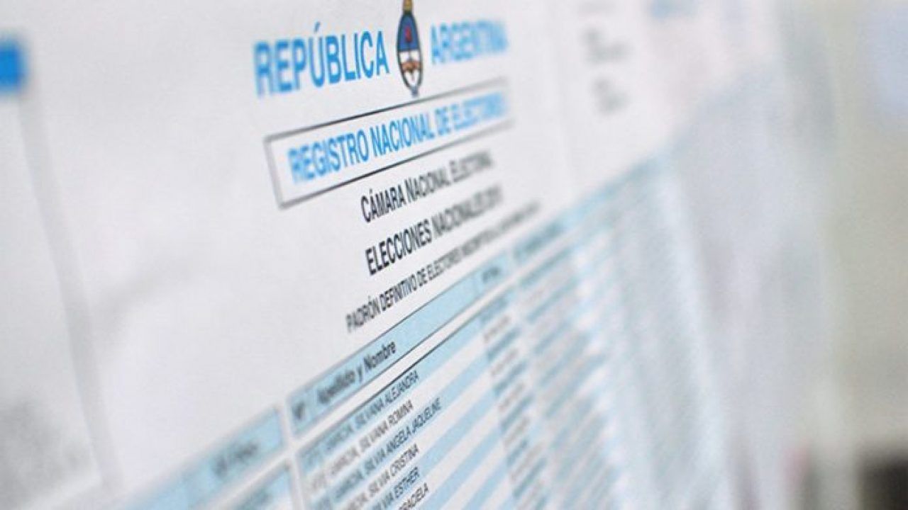 Publicaron el padrón electoral para las elecciones 2023