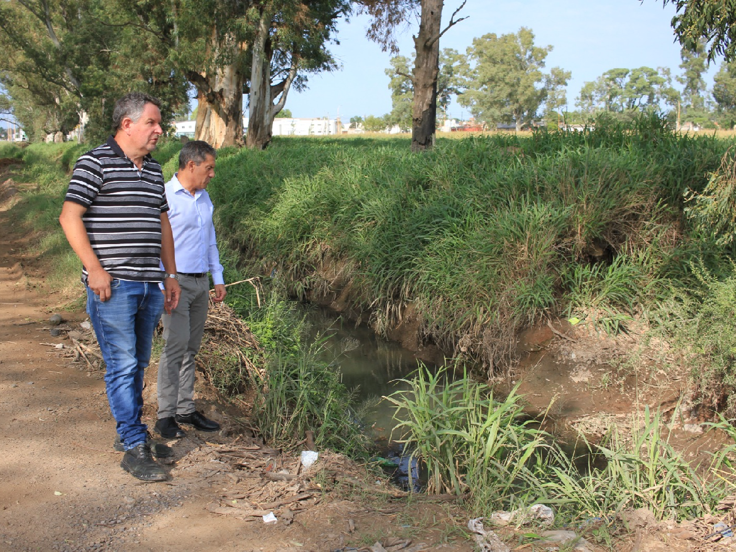 “Los canales funcionaron de manera óptima y en pocas horas el agua estaba evacuada”