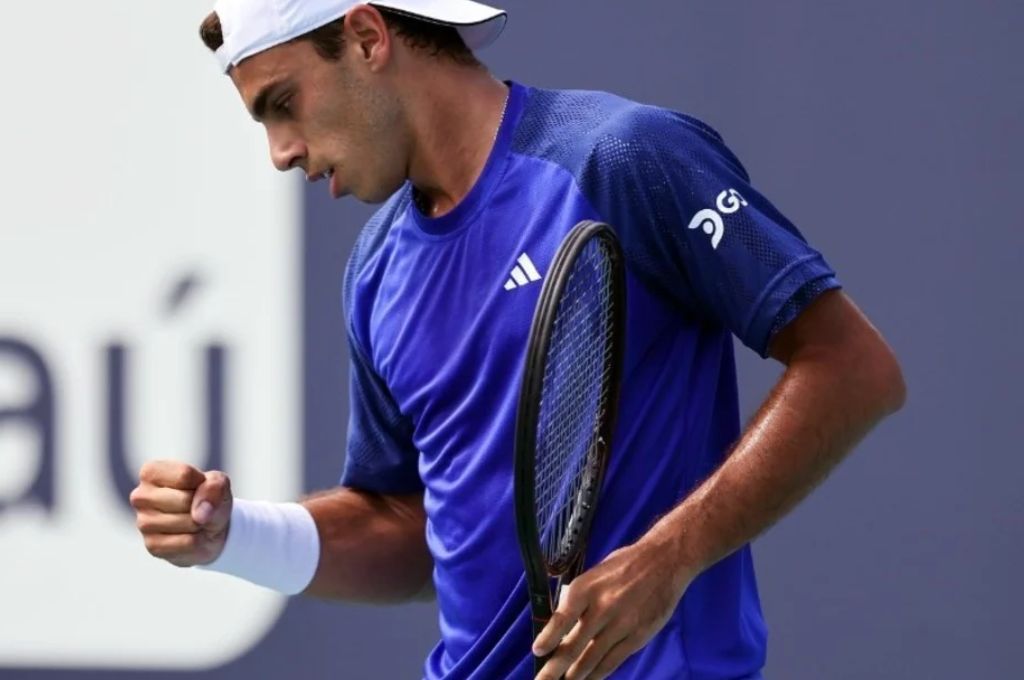 Francisco Cerúndolo ganó y avanzó a cuartos de final del Masters 1.000 de Miami