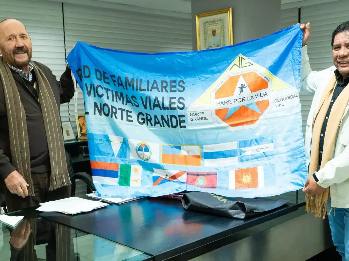 El Gobernador Insfrán recibió a la Red de Familiares de Víctimas del Norte Grande