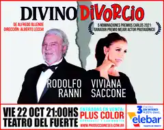 Llega a Tandil la comedia “Divino divorcio”