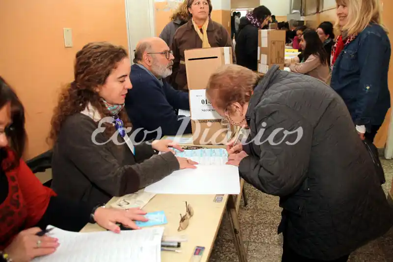 Las listas intervinientes en Necochea necesitan unos 900 votos para superar las PASO