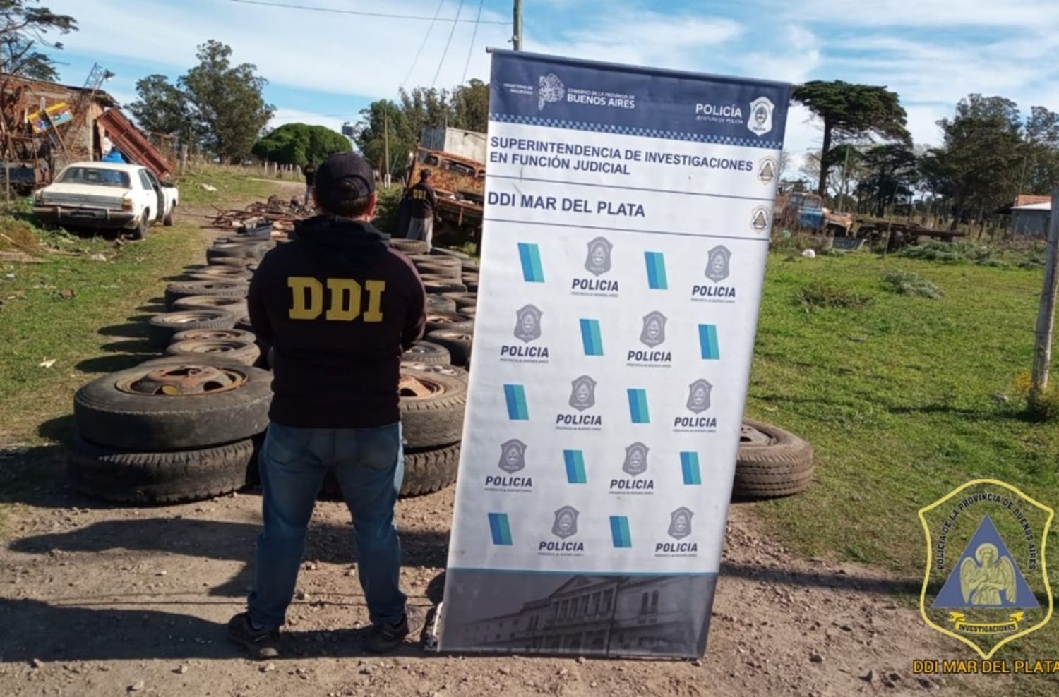 La DDI clausuró un desarmadero ilegal