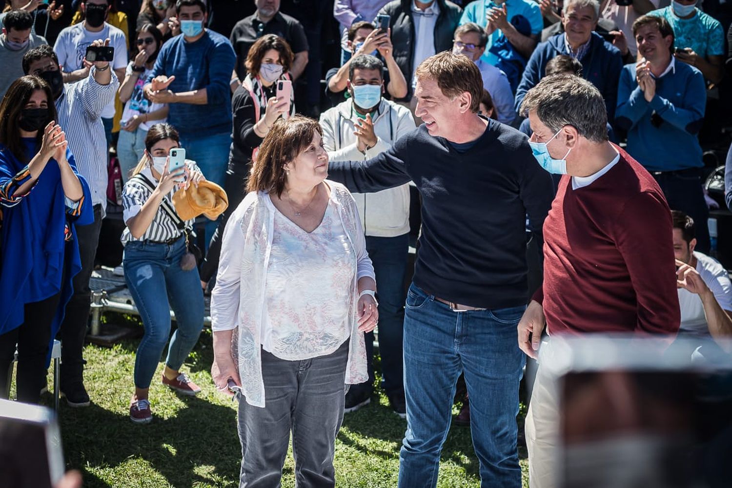 Diego Santilli en Tigre: “No nos van a robar nuestro futuro”, dijo en el relanzamiento de campaña