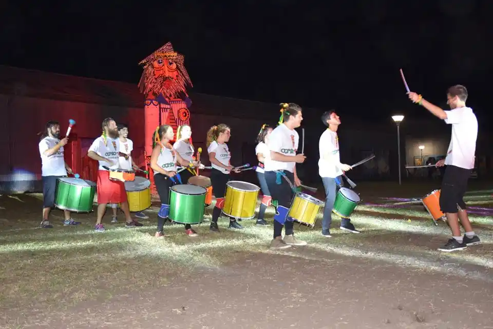En los talleres del Espacio Cultural trabajan en el carnaval