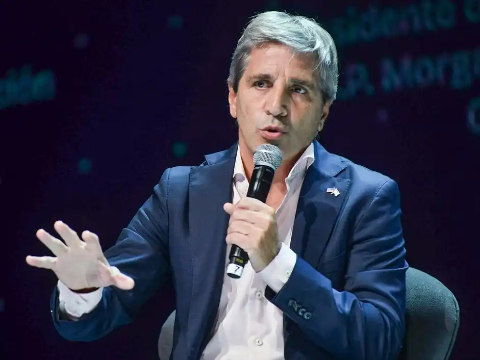 Luis Caputo, ministro de Economía.