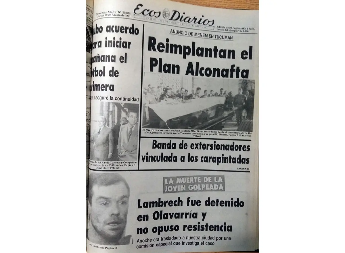 Jueves 29 de Agosto de 1991
