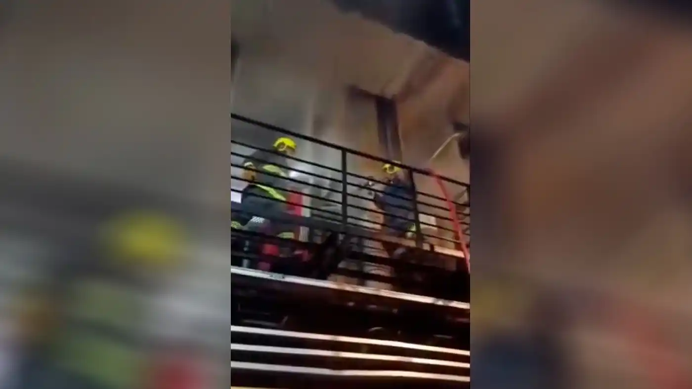 En el lugar actuaron Bomberos de Derqui.
