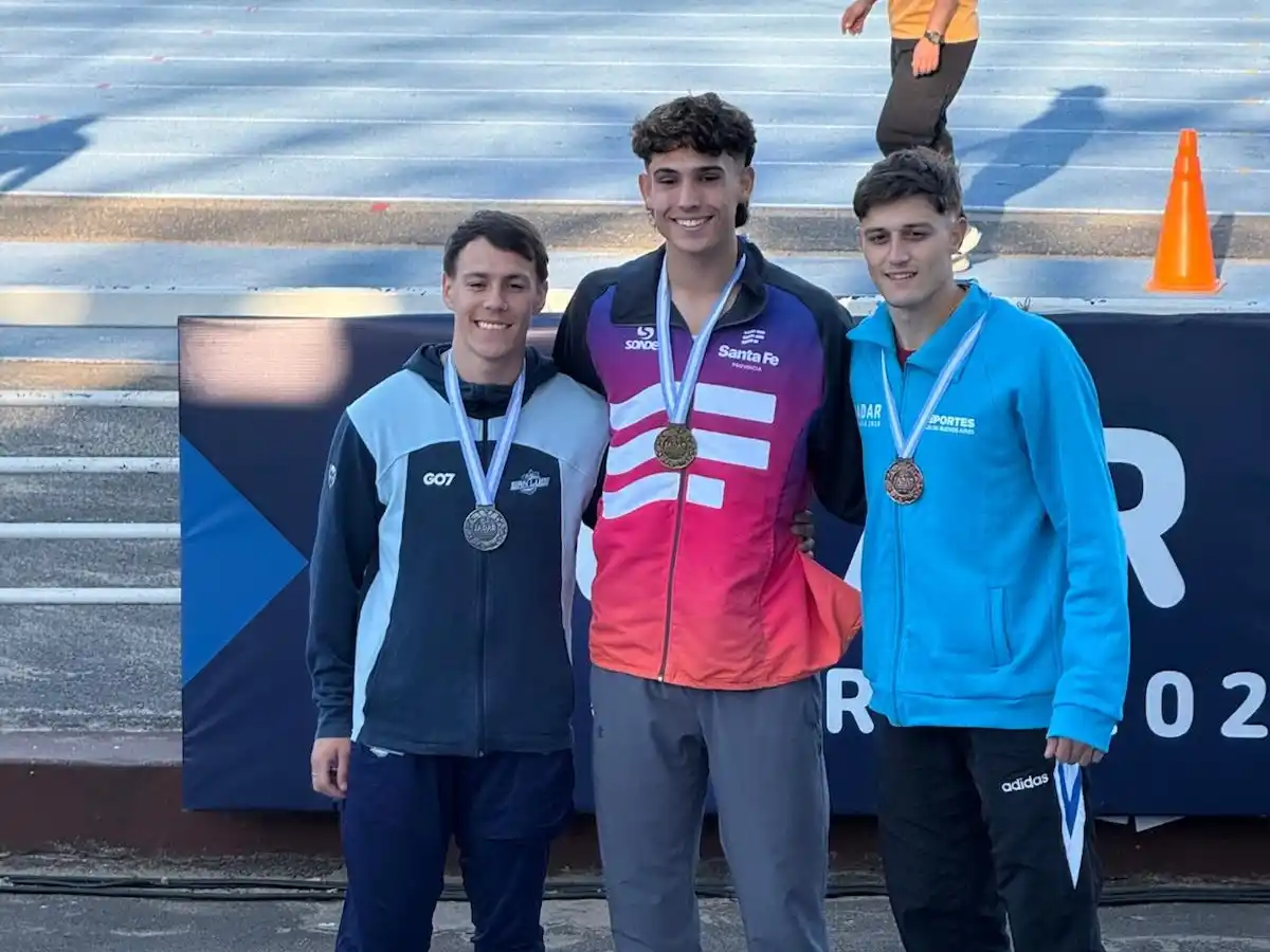 Tomás Mondino es el hombre más rápido del país: ganó los 100 metros con su mejor marca personal