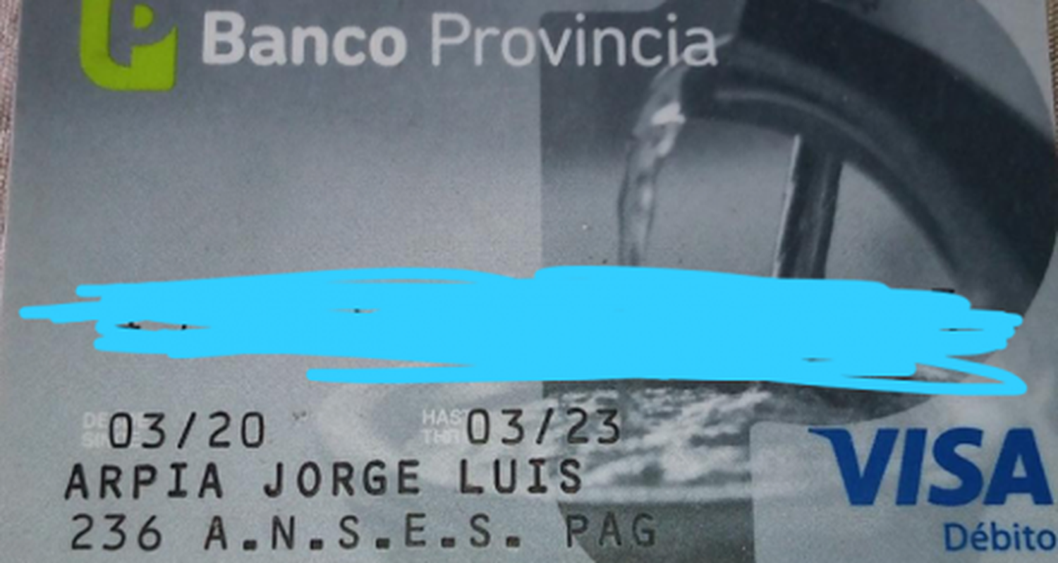 Tarjeta encontrada