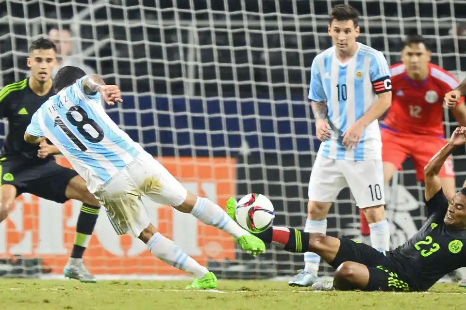 Mirá los goles del agónico 2 a 2 de la Selección ante México