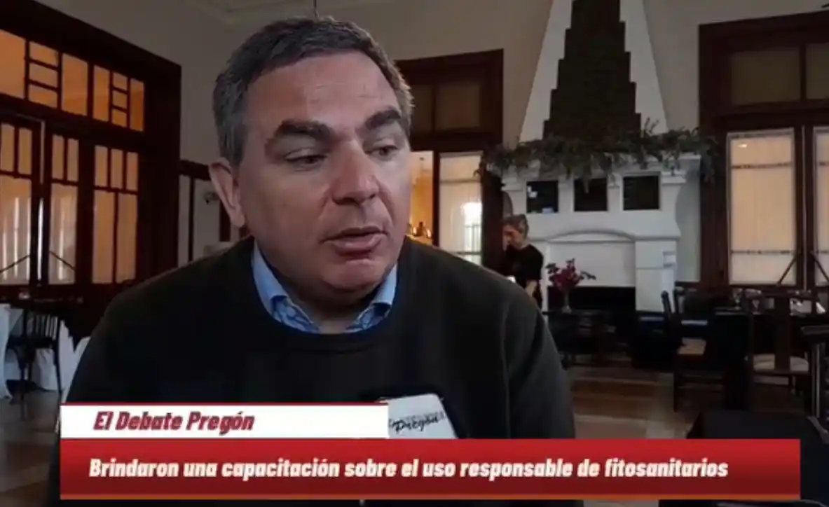Brindaron una capacitación sobre el uso responsable de fitosanitarios