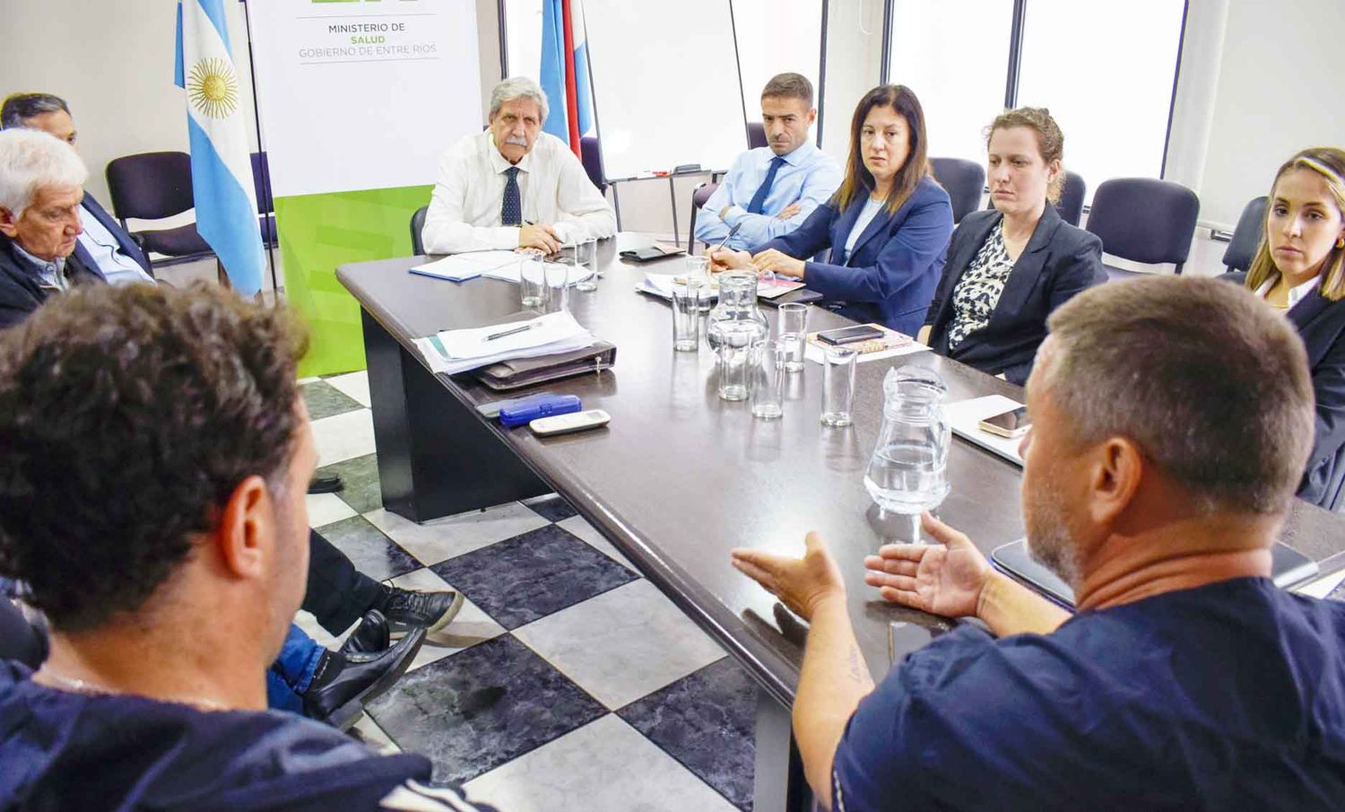 Se reunió la mesa de trabajo entre salud, Iosper y anestesistas para delinear un nuevo convenio prestacional