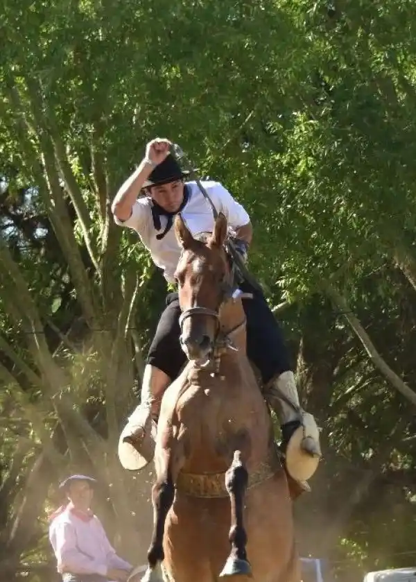 El jinete local Alejandro Spergge brilló en San Luis y Mendoza y ahora sueña con Jesús María