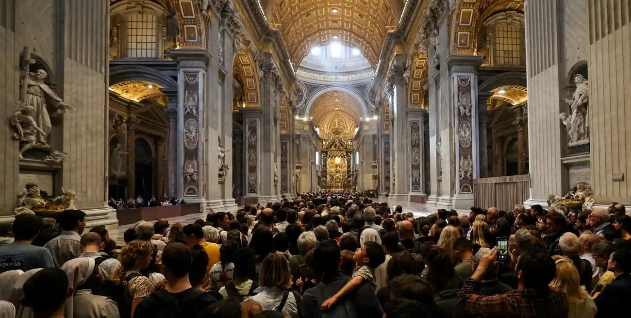 Los ojos del mundo puestos sobre el Vaticano. Crédito: Reuters.