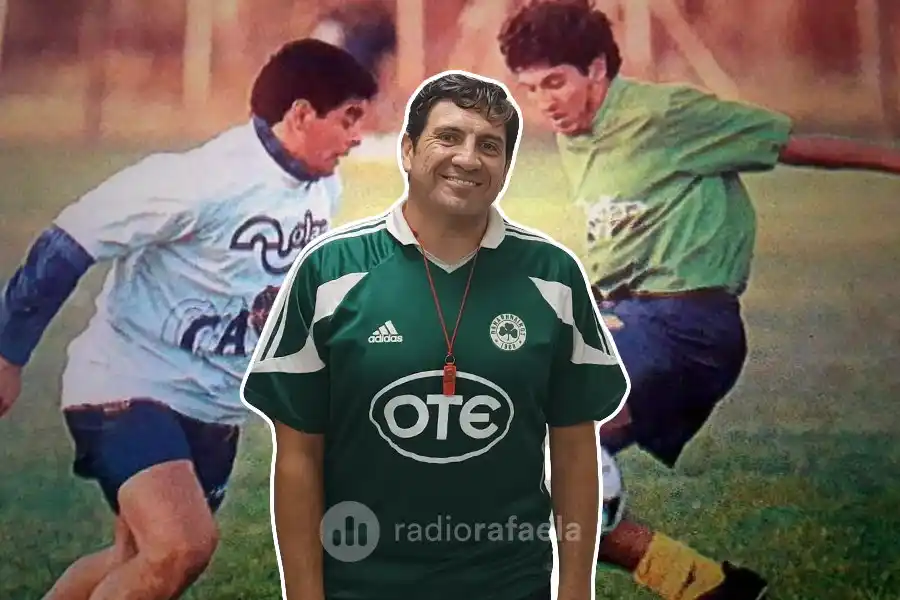 Jugó en Boca con Maradona y ahora tiene su escuelita de fútbol en Rafaela: "Apuntamos a brindarles lo mejor para los chicos"