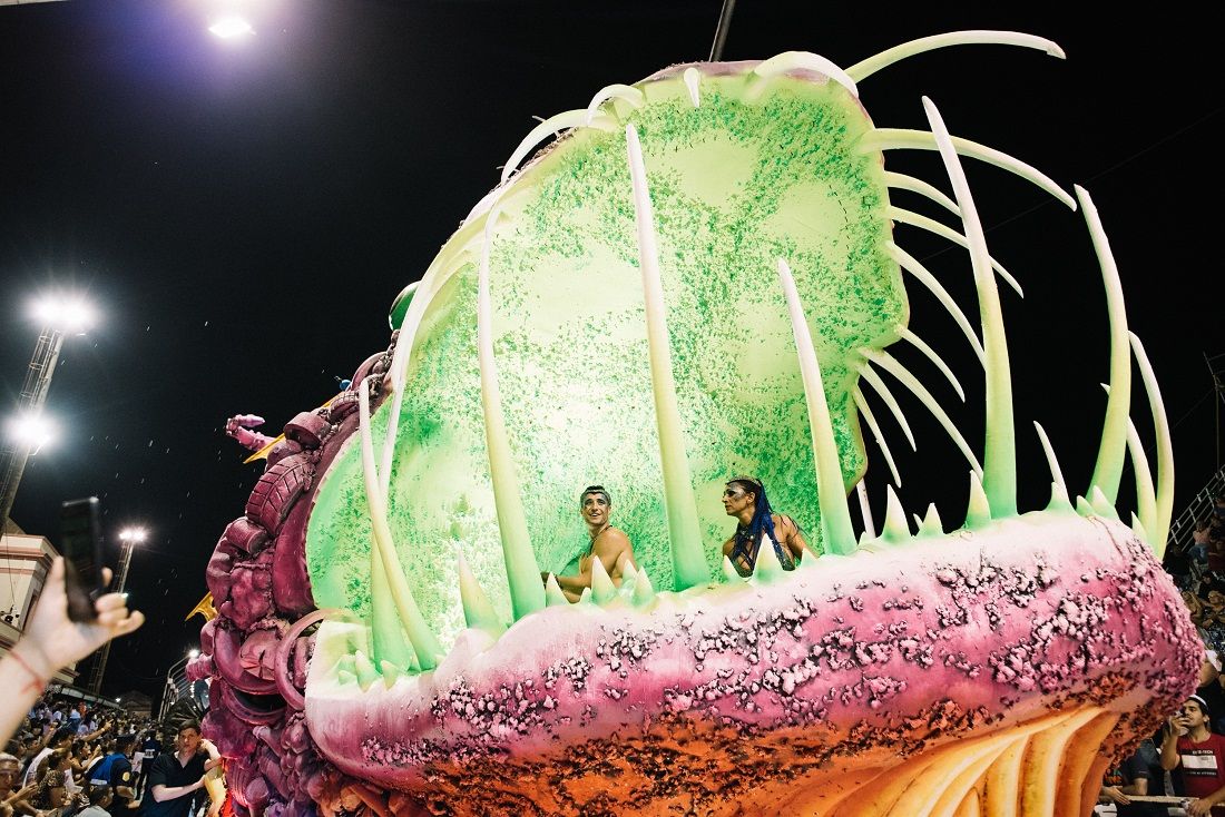Cuáles fueron las carrozas mejor puntuadas del Carnaval 2020