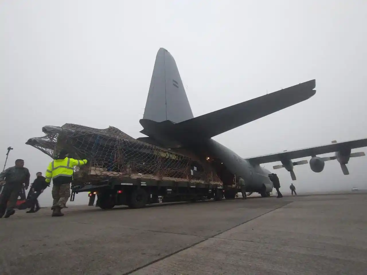 Los últimos componentes del F-16