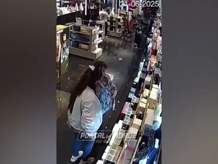 Robo en un free shop de Brasil: identifican a cuatro argentinos como autores