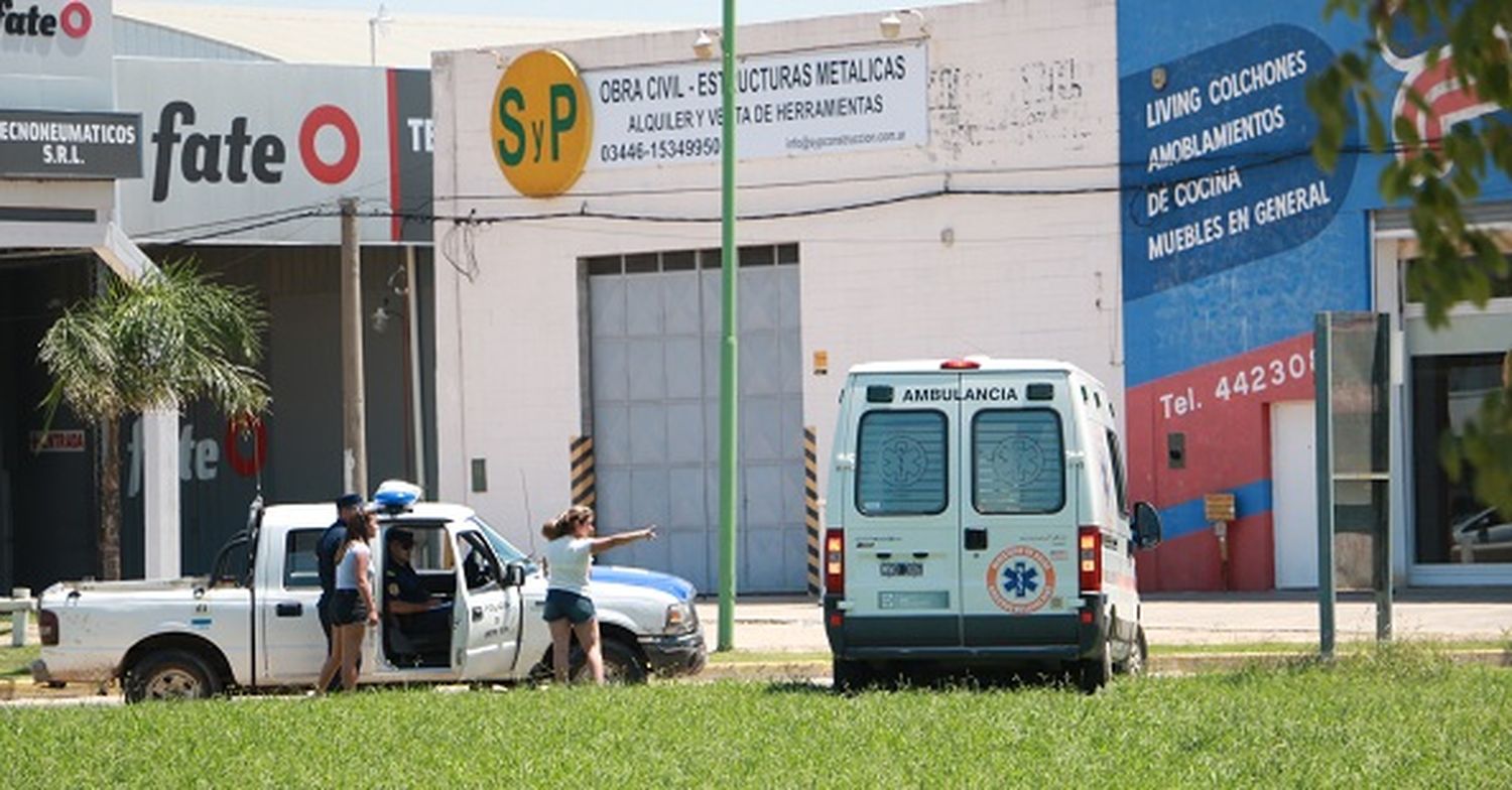 Se descompensó al volante y pudo haber originado un accidente