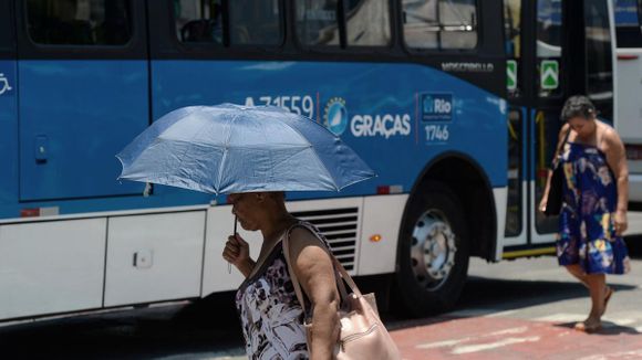 Ola de calor en Brasil con térmicas de 58,5 grados en Río de Janeiro