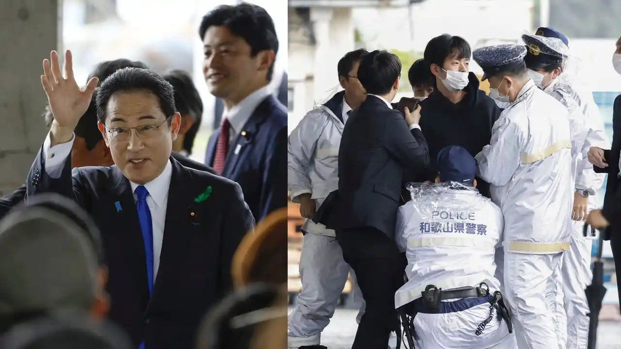 Atentado al primer ministro de Japón (+ Video)